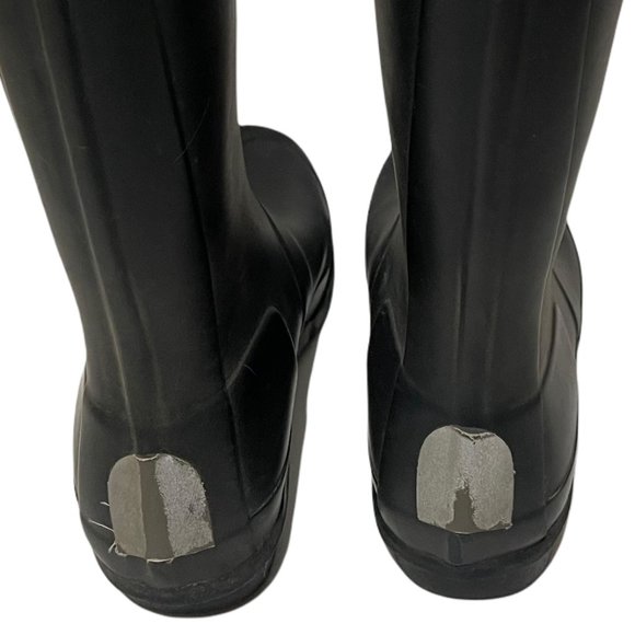 Hunter Boy and Girl Black Waterproof Boots - Picture 8 of 8